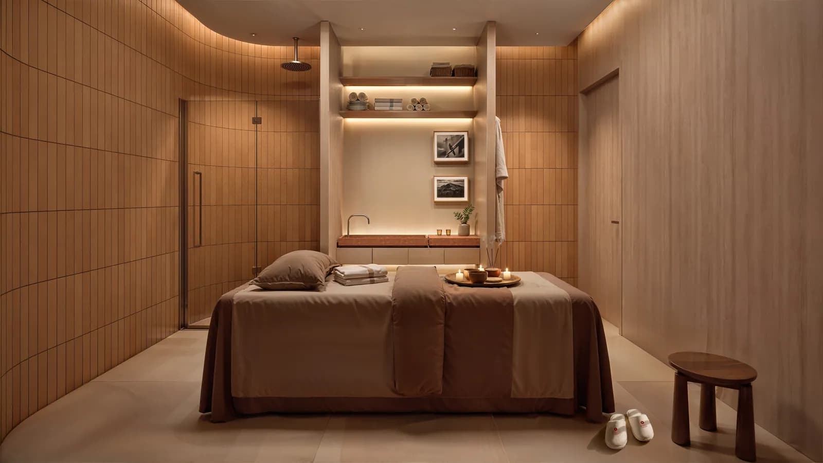 Sala de massagem do Tempo Flamboyant Residencial