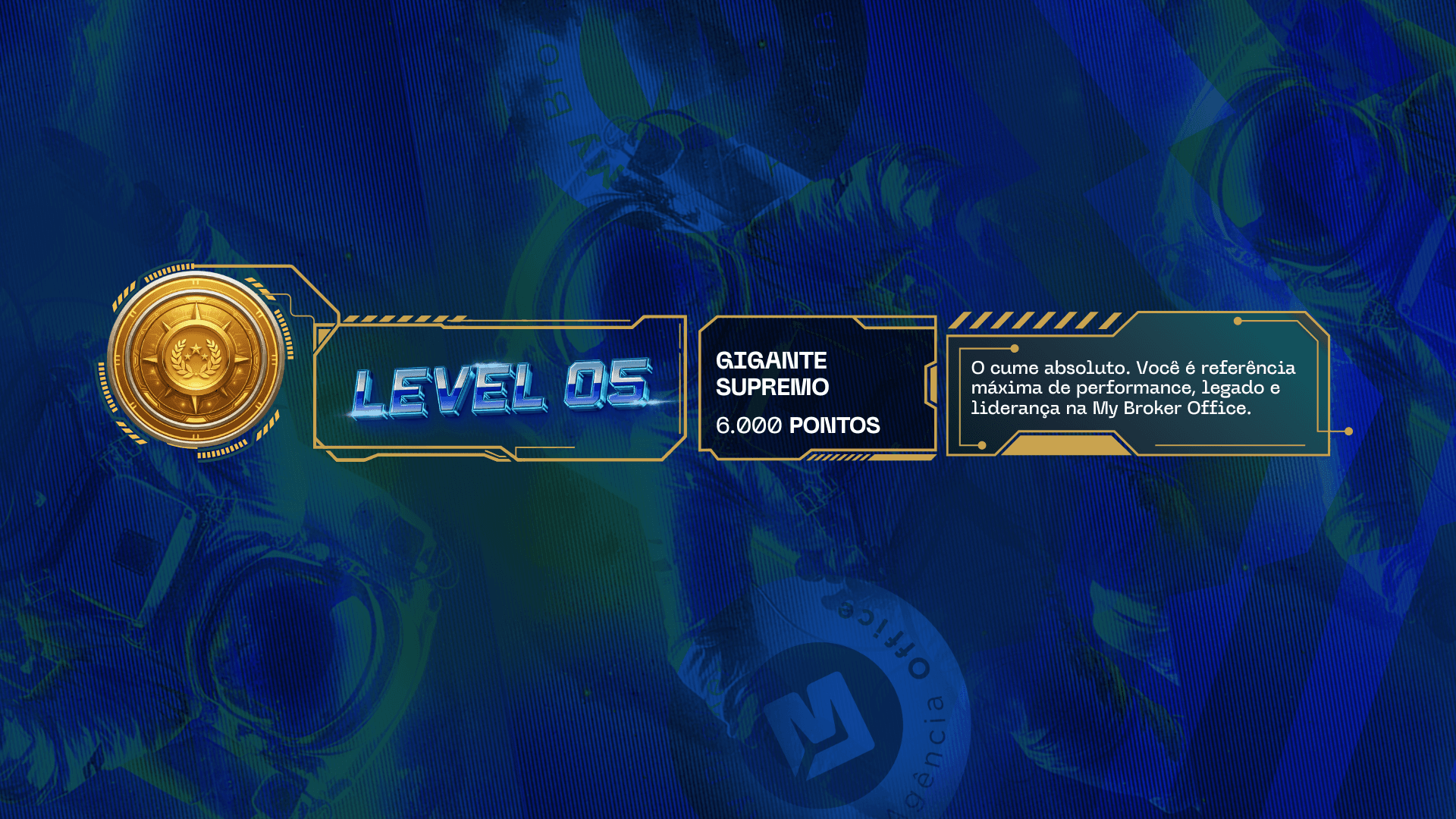 Level 05 — Gigante Supremo, 6.000 pontos