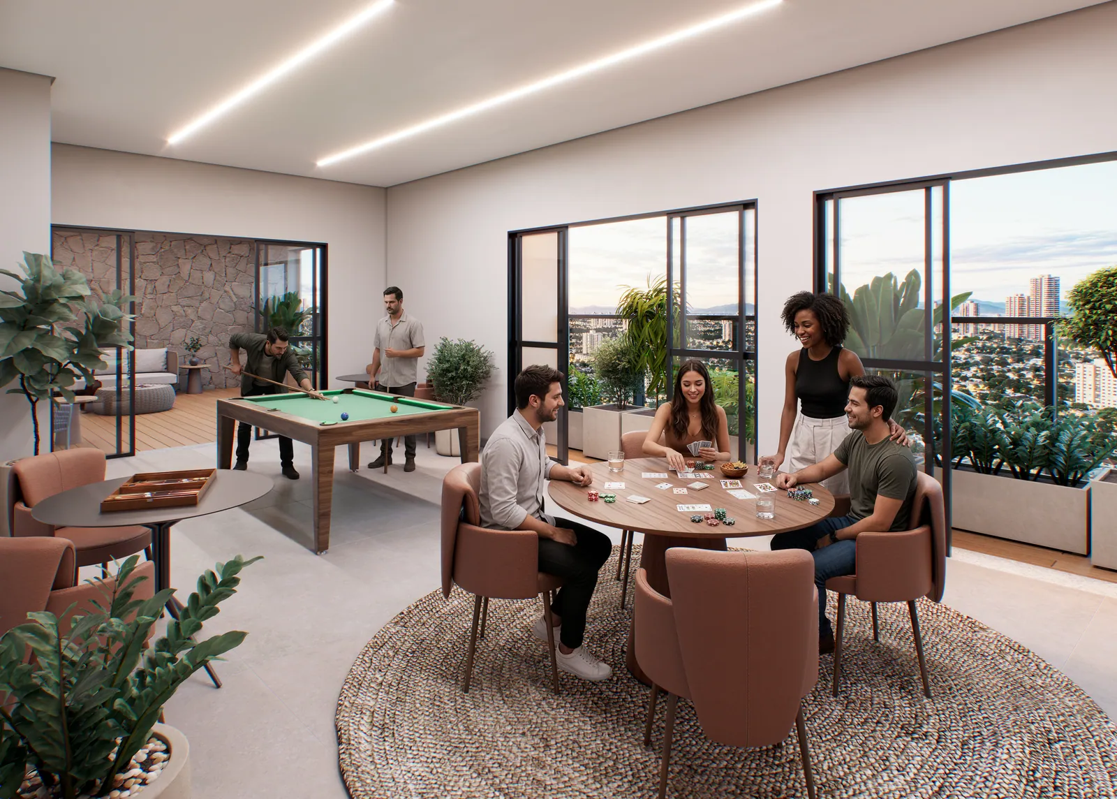 Fun & Play · Lounge de jogos